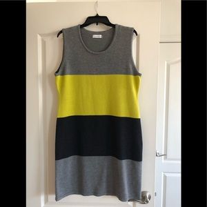 Sweater dress very slimming